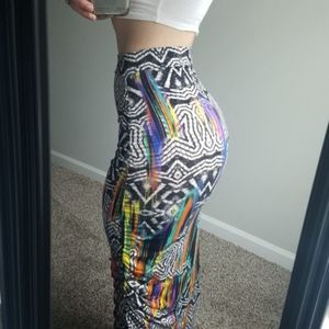 Sexy tight maxi skirt